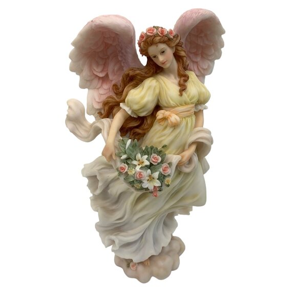 VTG Seraphim Classics Angel Large Figurine Chloe 1997 12" x 6" Decor 7112 - Picture 5 of 12